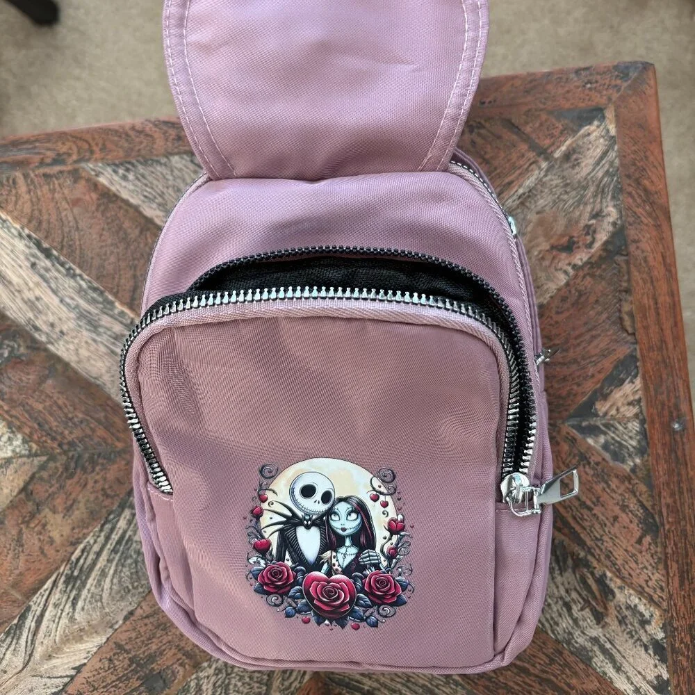 The Nightmare Before Christmas Jack Skellington and Rose Mini Backpack
